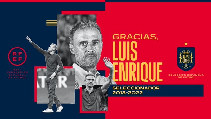 Luis Enrique deja de ser el entrenador de España tras la eliminación del  Mundial de Qatar.